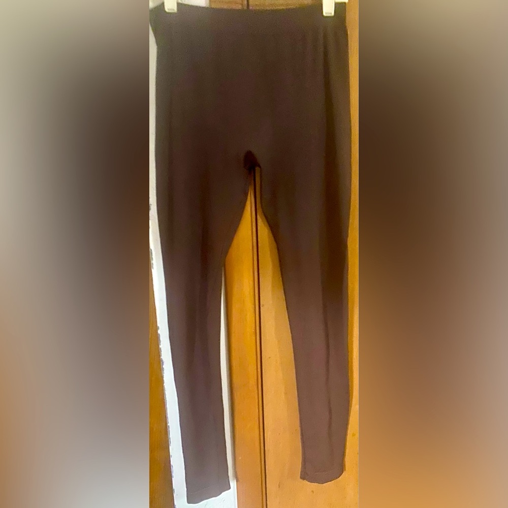 Women’s EUC Dark Brown One Size Leggings
